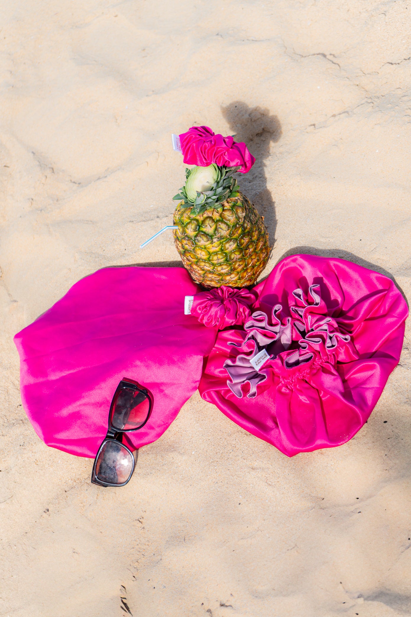 THE LUXURY SATIN BONNET- TROPICAL EDITION