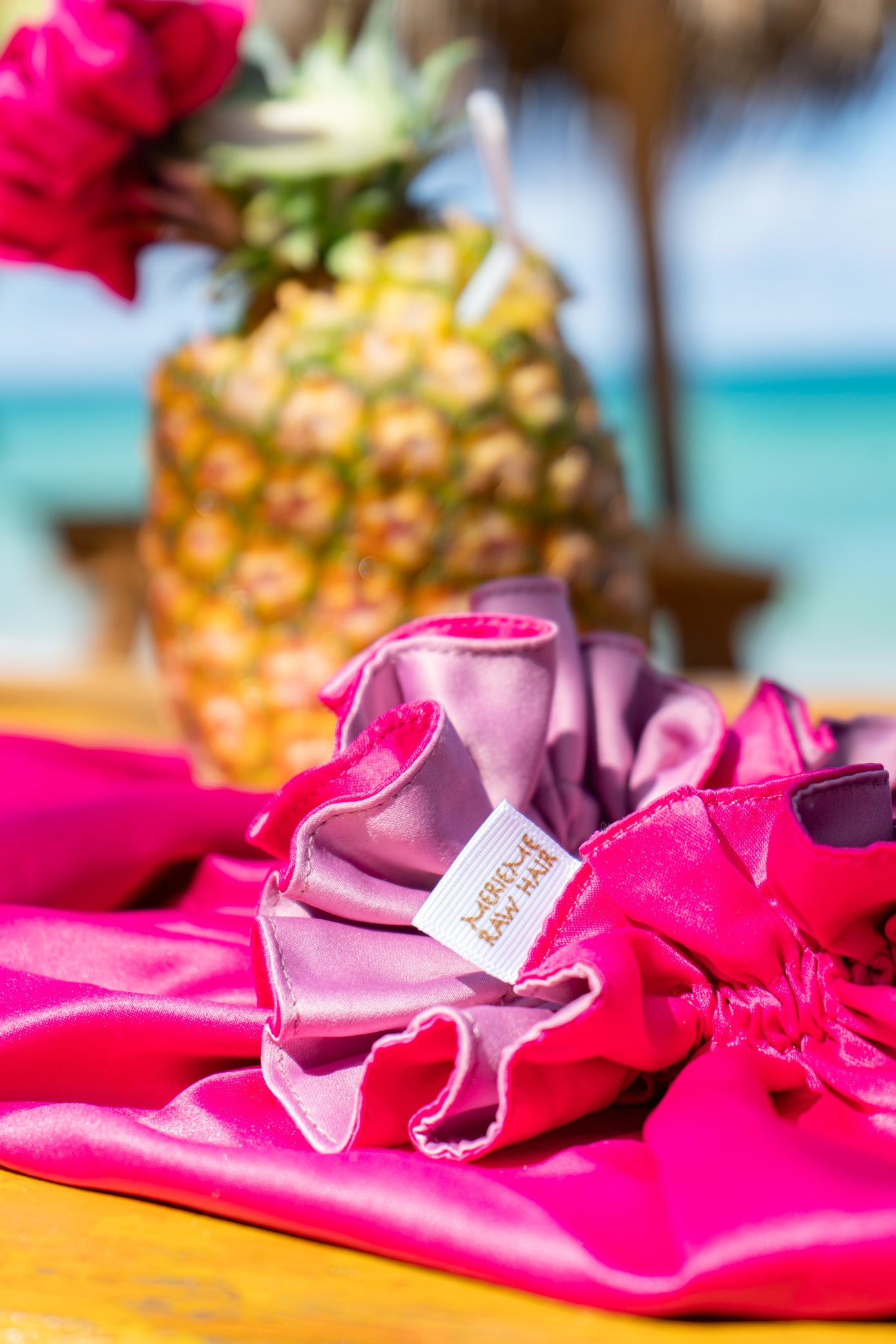 THE LUXURY SATIN BONNET- TROPICAL EDITION